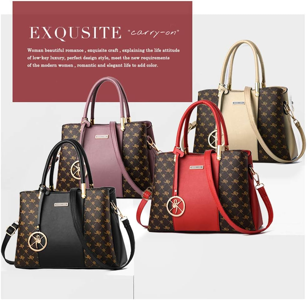 Women Purses and Handbags Top Handle Satchel Shoulder Bags Messenger Tote Bag for Ladie
