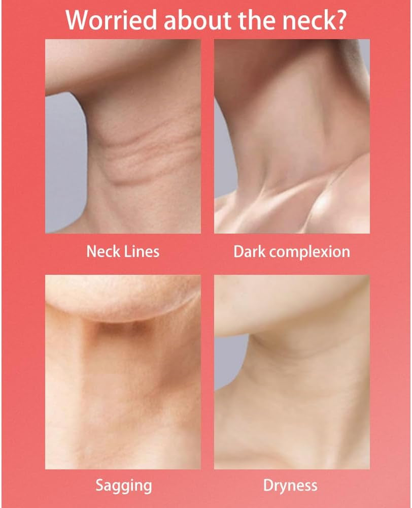 Neck Face Massager,3 Colour Modes and Vibration Skin Care Beauty Device,Face, Eye, Neck Skin Care Tools