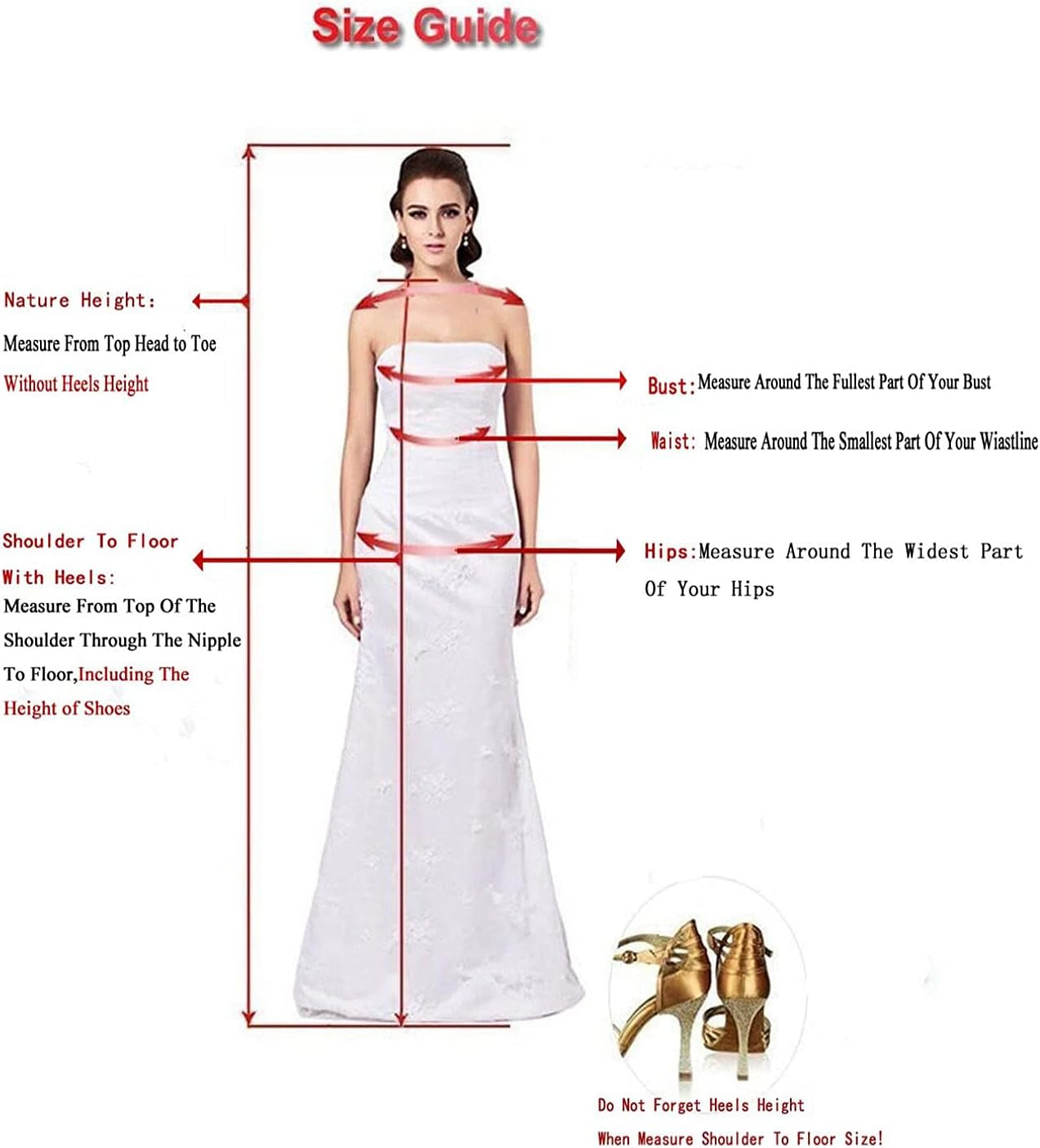 Women'S Cocktail Dress Floral Lace Knee Length Short Formal Wedding Bridal Gown