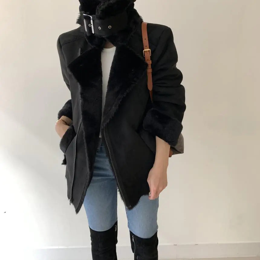 Thickened Long Sleeve Jacket for Women