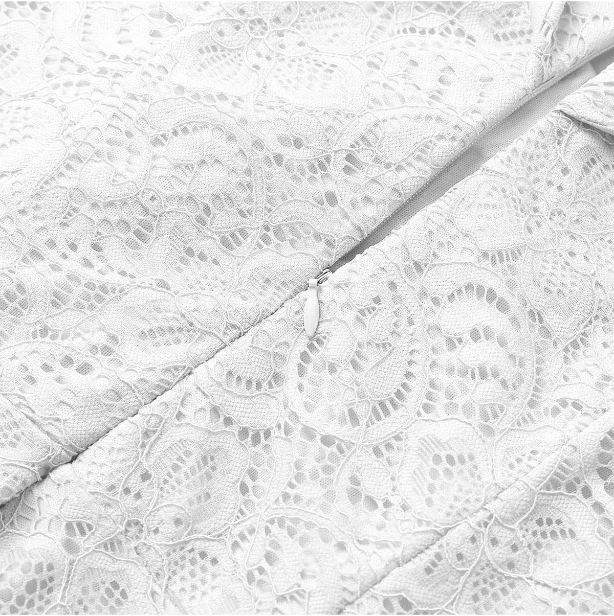 Women'S Elegant Floral Lace Dress off the Shoulder High Low Hem Dresses for Wedding for Cocktail for Party