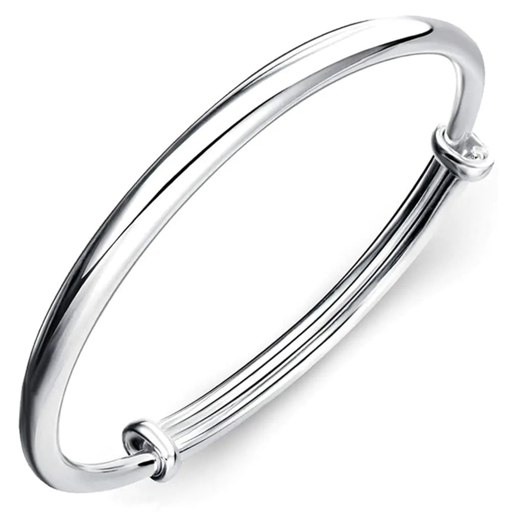 kelistom 925 Sterling Silver Bracelets for Women Love Heart Charm Chain Bracelet Bangle Fashion Jewelry Gifts