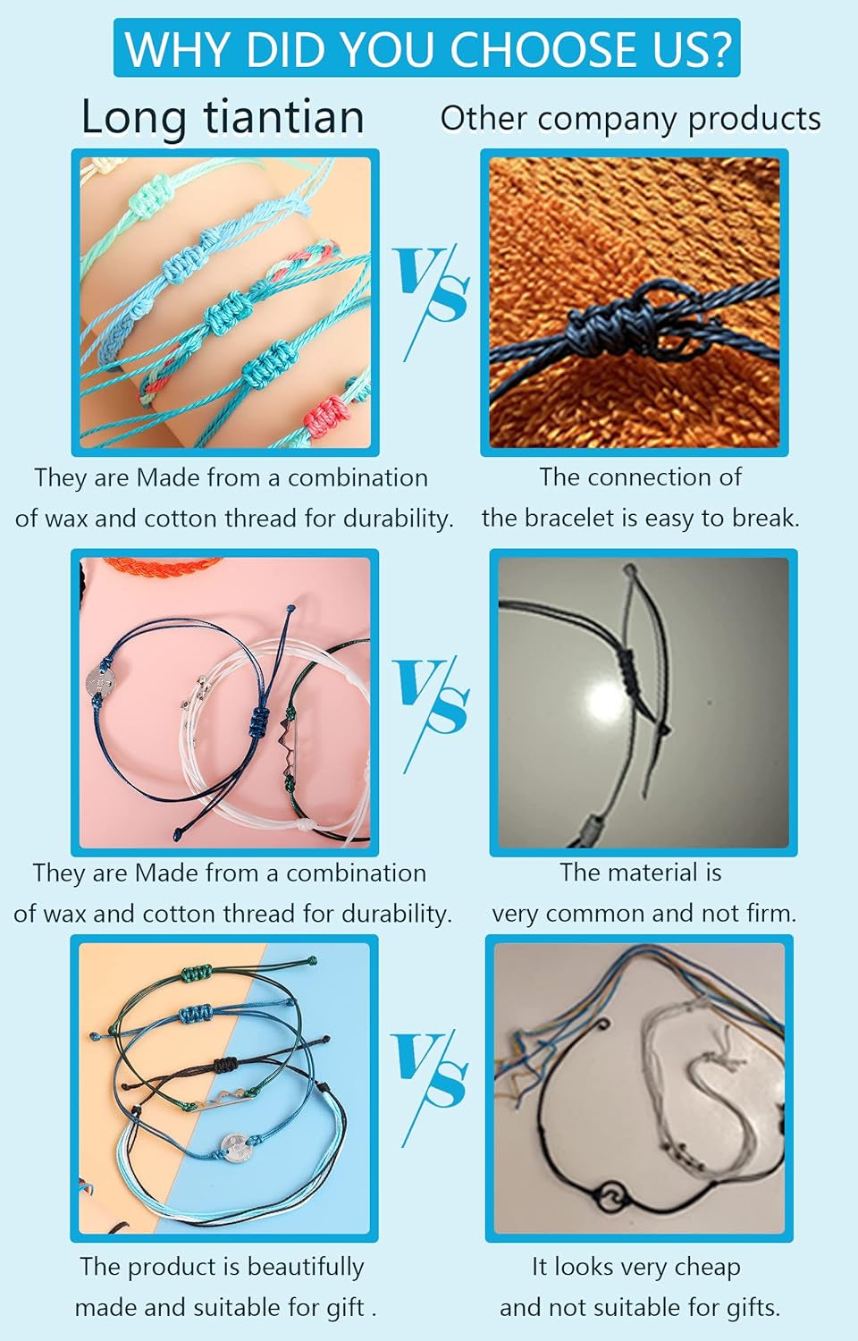 Friendship Bracelets Boho Anklets for Women Waterproof String Bracelets Summer Beach Jewelry Trendy Stuff Adjustable Wave Surfer Bracelet Gifts for Firend Vacation Jewelry for Women