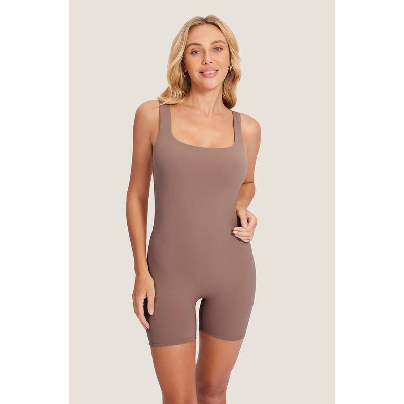 Momanda Square Neck Maternity Romper