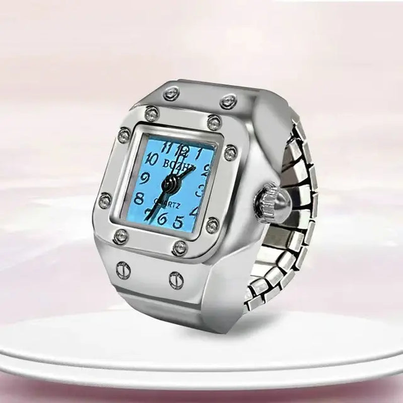 Vintage Y2K Finger Watch Rings