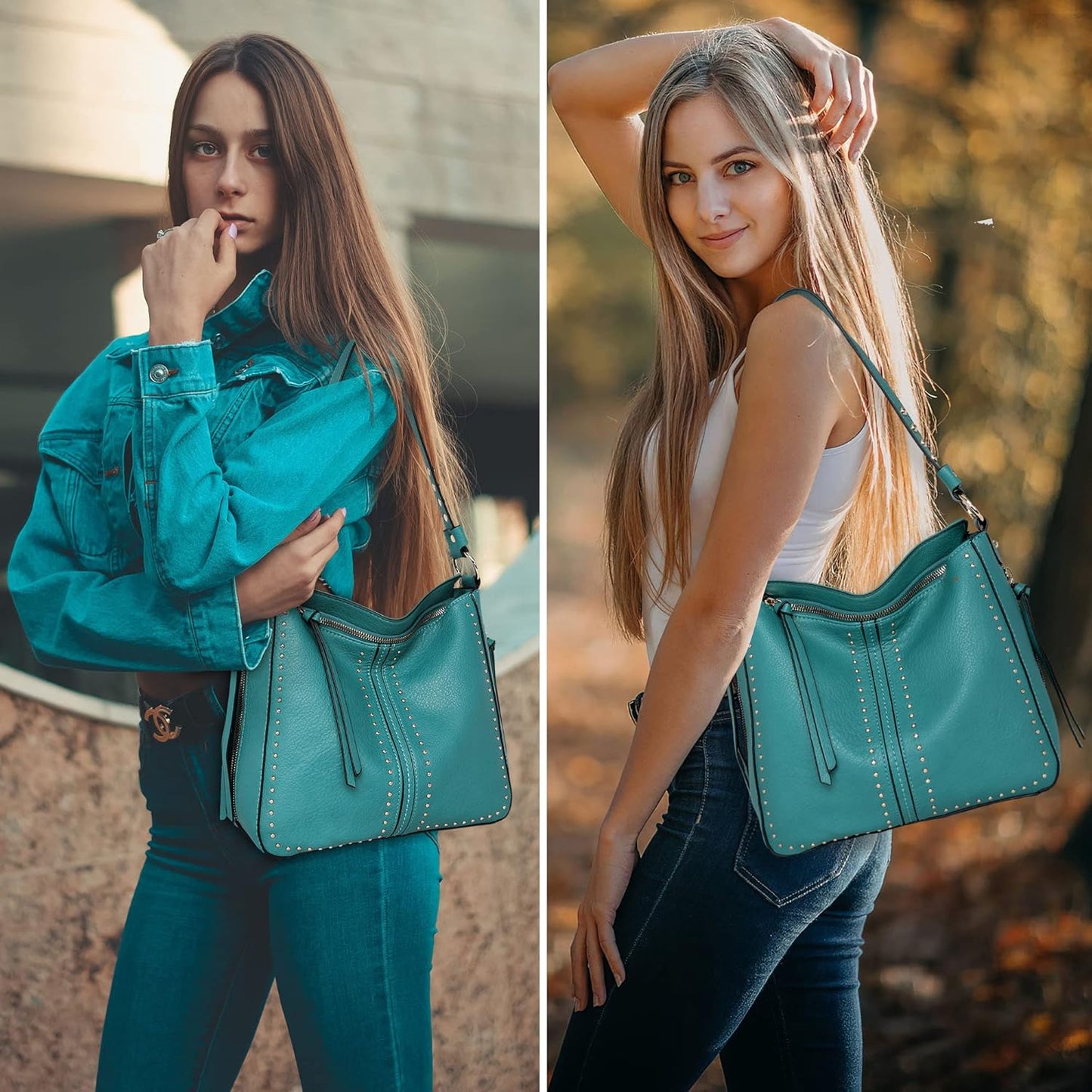 Womens Purses and Handbags Crossbody Hobo Bags Leather Shoulder Satchel Purses for Women MWC-1001STQ