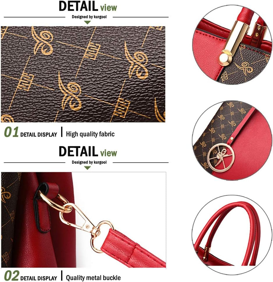 Women Purses and Handbags Top Handle Satchel Shoulder Bags Messenger Tote Bag for Ladie