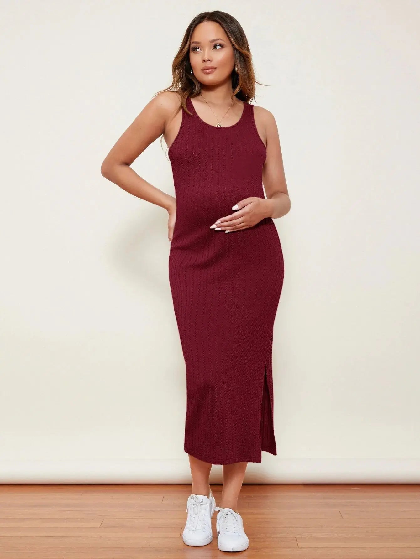 New Spring Summer Maternity Knitted Dress Collection