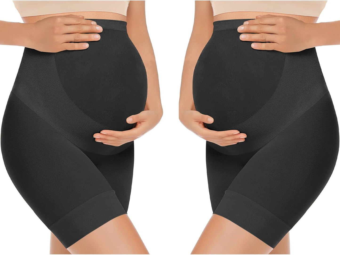 Shape Your Bump Seamless Maternity Shapewear for Dress, Pregnancy Postpartum Prevent Chafing Support-Underwear