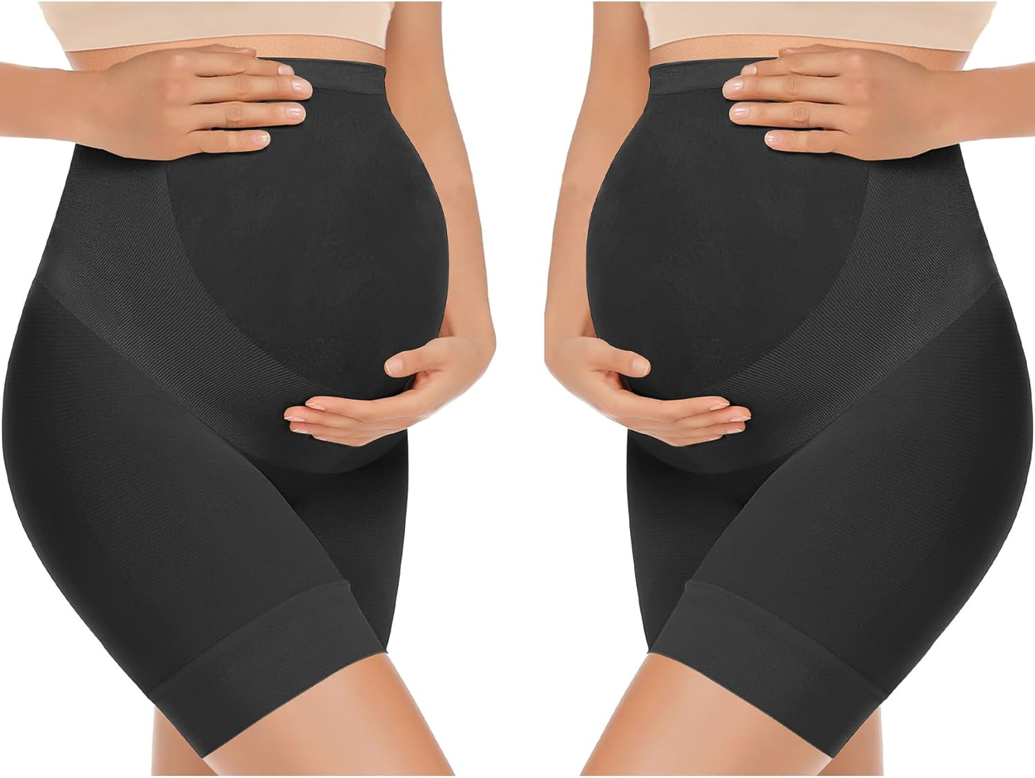 Shape Your Bump Seamless Maternity Shapewear for Dress, Pregnancy Postpartum Prevent Chafing Support-Underwear