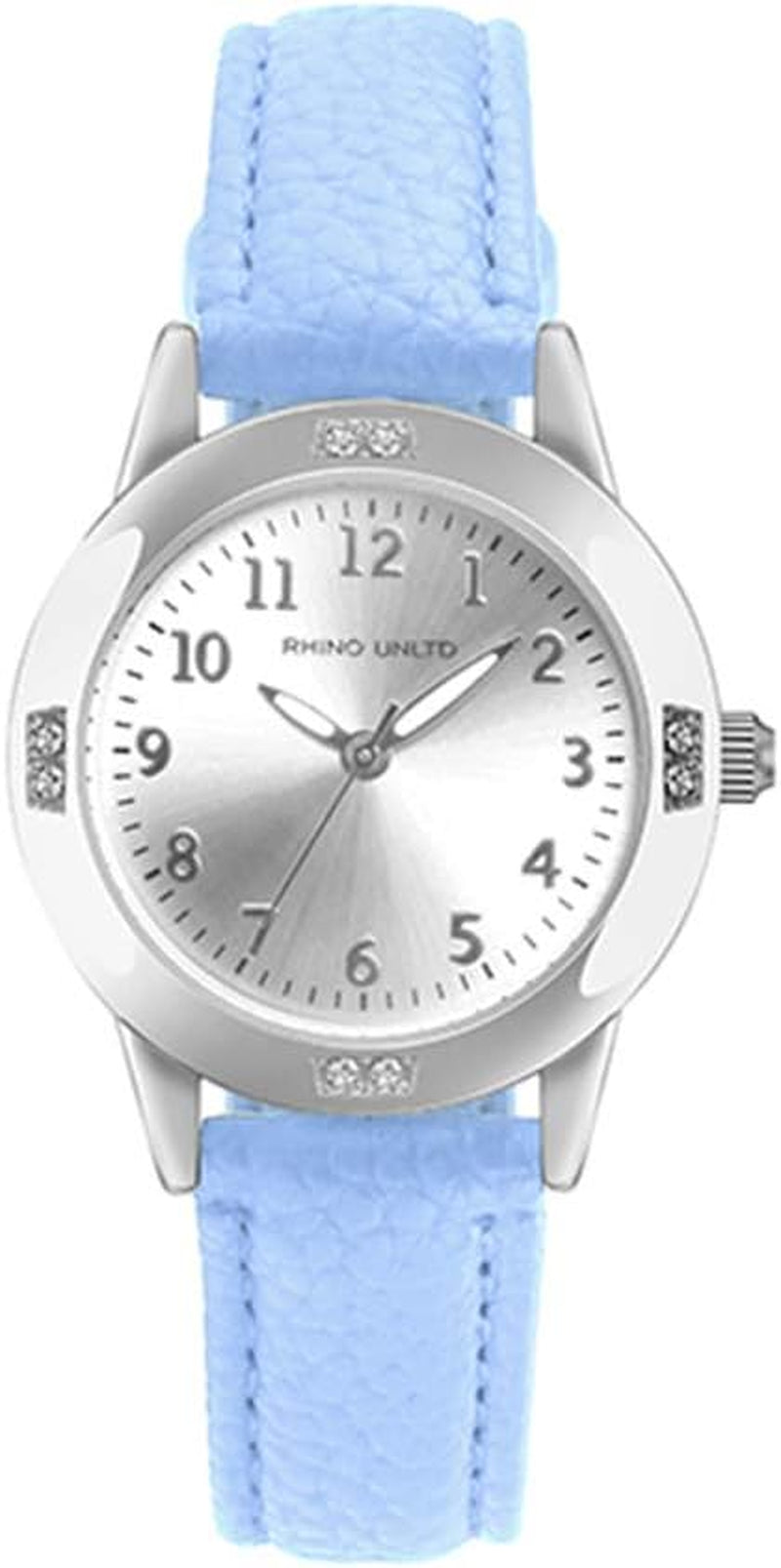 Women'S Leather Band Quartz Movement Waterproof Business Classic Analog Watch with Genuine Leather Stainless Steel Band Elegant Ladies Watch