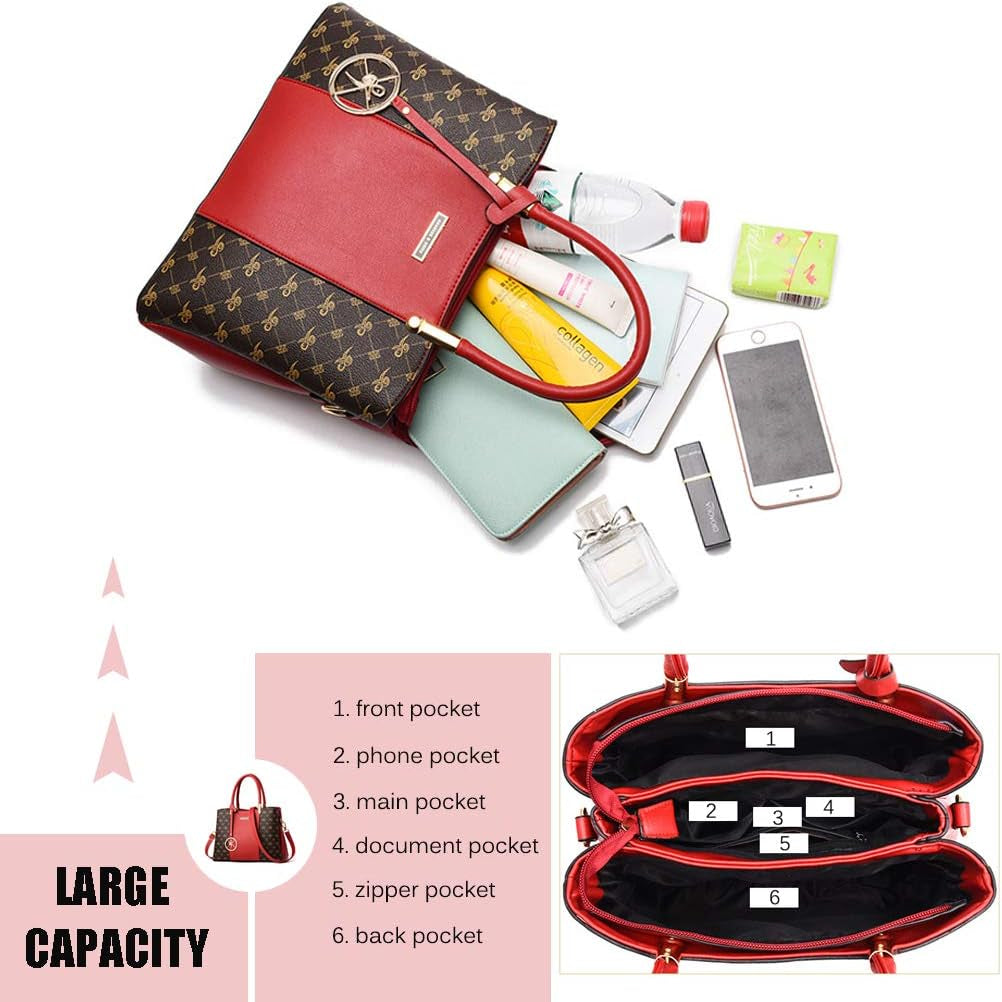 Women Purses and Handbags Top Handle Satchel Shoulder Bags Messenger Tote Bag for Ladie
