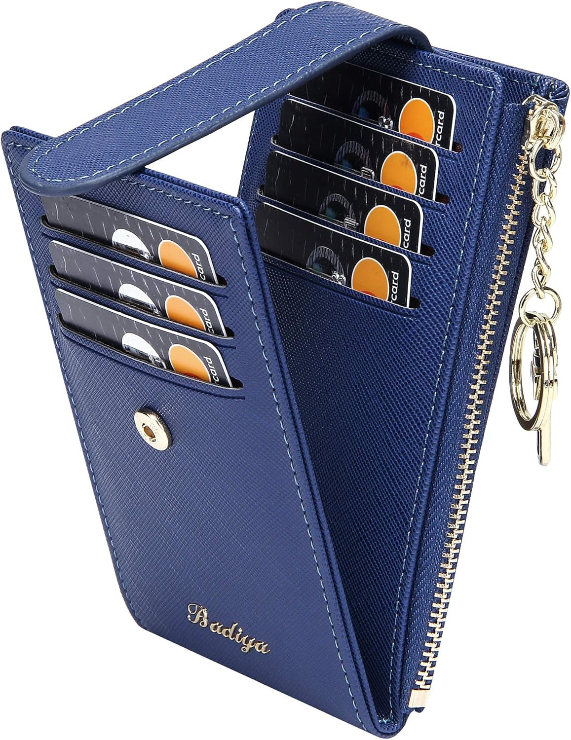 Card Holder Wallet for Women Rfld Slim Wallets Bifold Multi Card Case Coin Purse