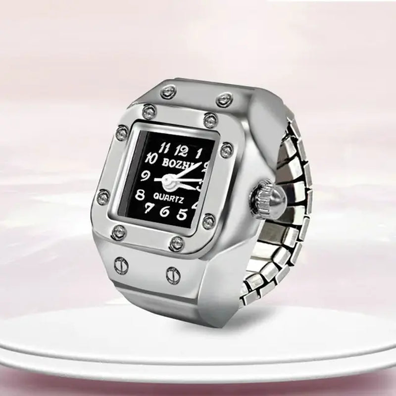 Vintage Y2K Finger Watch Rings