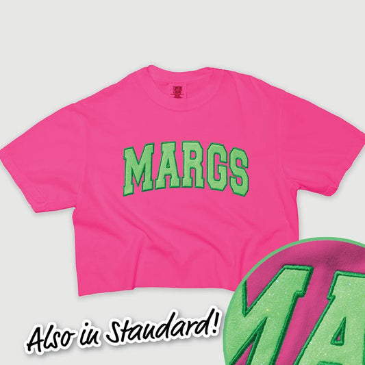 Tequila Shirt Margs Glitter - University