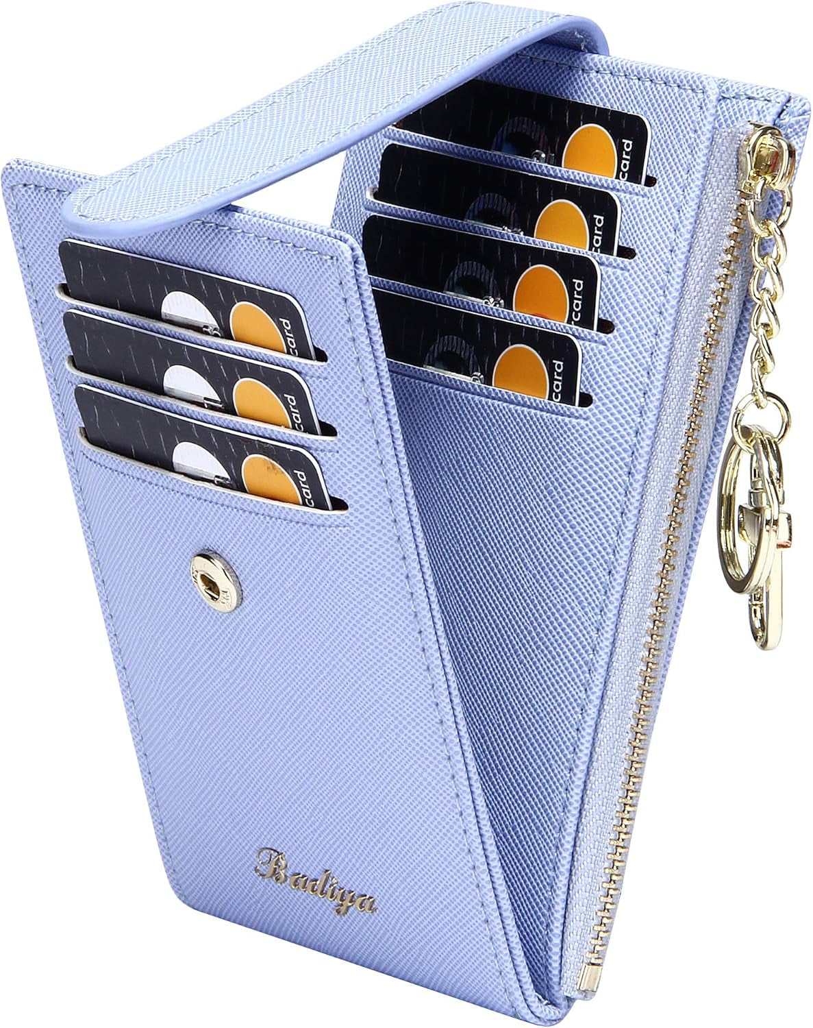 Card Holder Wallet for Women Rfld Slim Wallets Bifold Multi Card Case Coin Purse