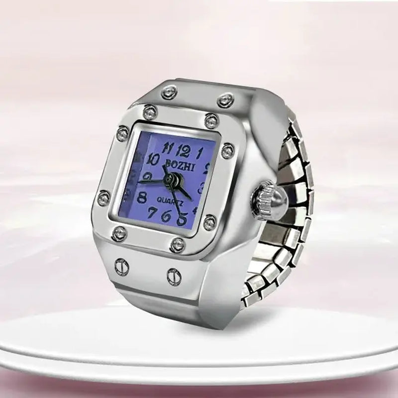 Vintage Y2K Finger Watch Rings