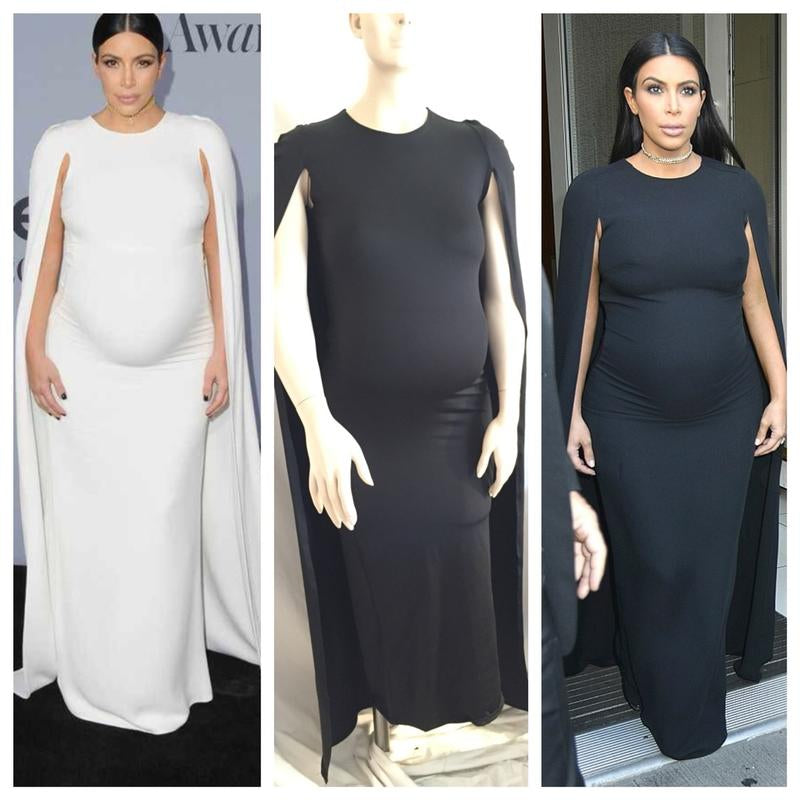 Maternity Cape Gown/ Dress