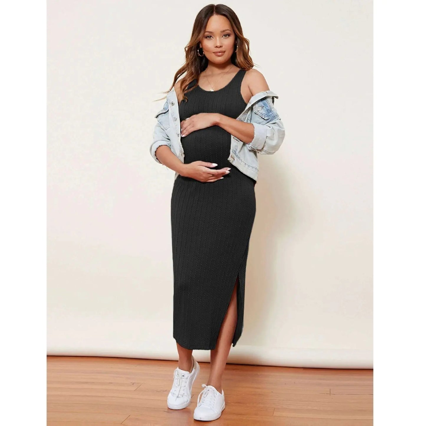 New Spring Summer Maternity Knitted Dress Collection