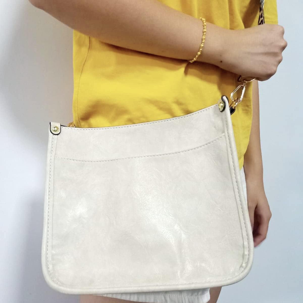 Clear Bag Stadium Approved Sling Bag for Women Crossbody Guitar Strap Mini Transparent Casual Small PVC Daypack