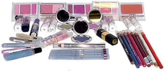 Unknown Assorted Cosmetics Set - 20 Pcs. in Pink