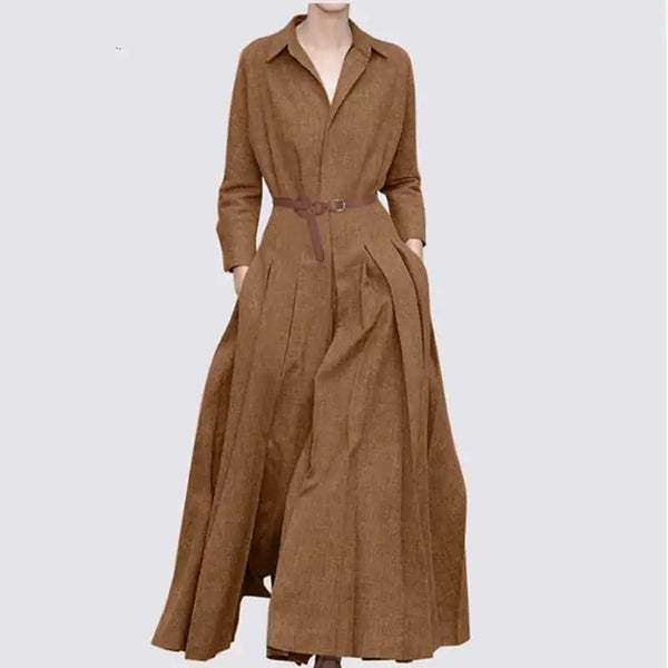 Casual Solid Color Dress for Women