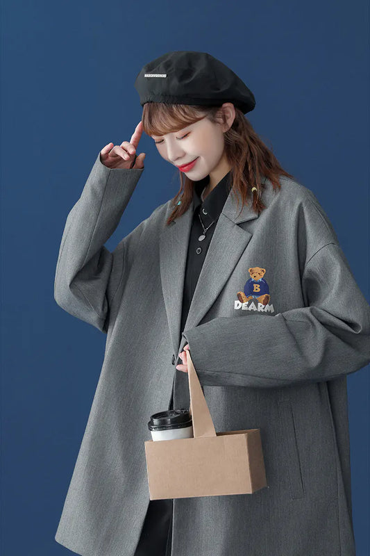 Japanese Bear Suit Jacket for Women