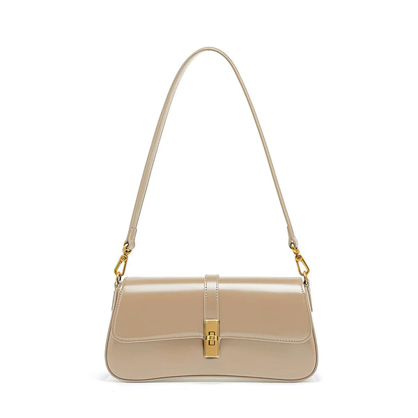 caqilore Genuine Leather Crossbody Bags for Women Shoulder Bag Womens Crossbody Handbags Leather Purses Apricot