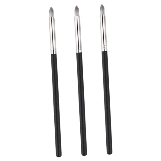 3Pcs Concealer Brush Angled Eye Nose Contour Handle Makeup Brush for Powder Concealer