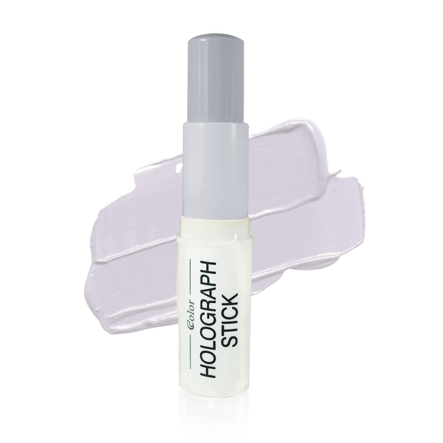 Cosmetics - Holographic Face Highlighter, Cream Lavender Highlighter Makeup Stick, Highly Pigmented Face Highlighter, Blendable Shimmering Highlight, Prismatic Glow, Cruelty & Paraben-Free