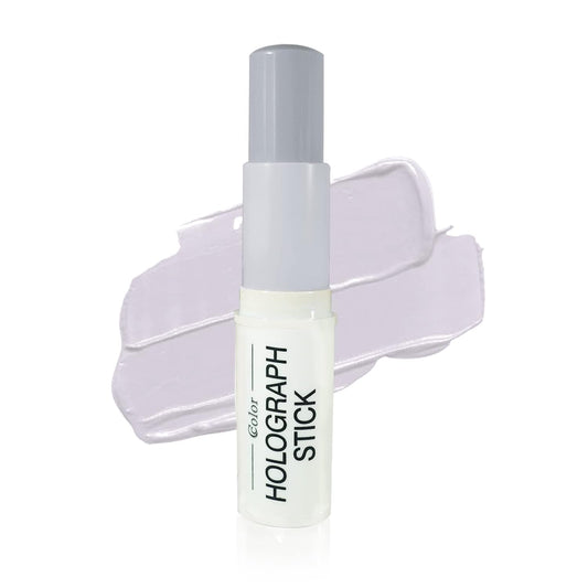 Cosmetics - Holographic Face Highlighter, Cream Lavender Highlighter Makeup Stick, Highly Pigmented Face Highlighter, Blendable Shimmering Highlight, Prismatic Glow, Cruelty & Paraben-Free
