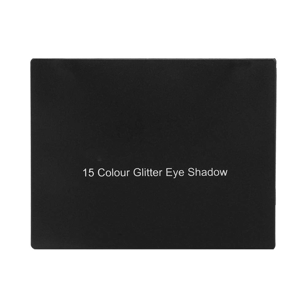 Eyeshadow Palette, 15 Colors Glitter Eyeshadow Palette for Cosplay Makeup Eye Makeup, Shining Eye Shadow Cosmetic Powder Suitable for Daily and Professional Makeup