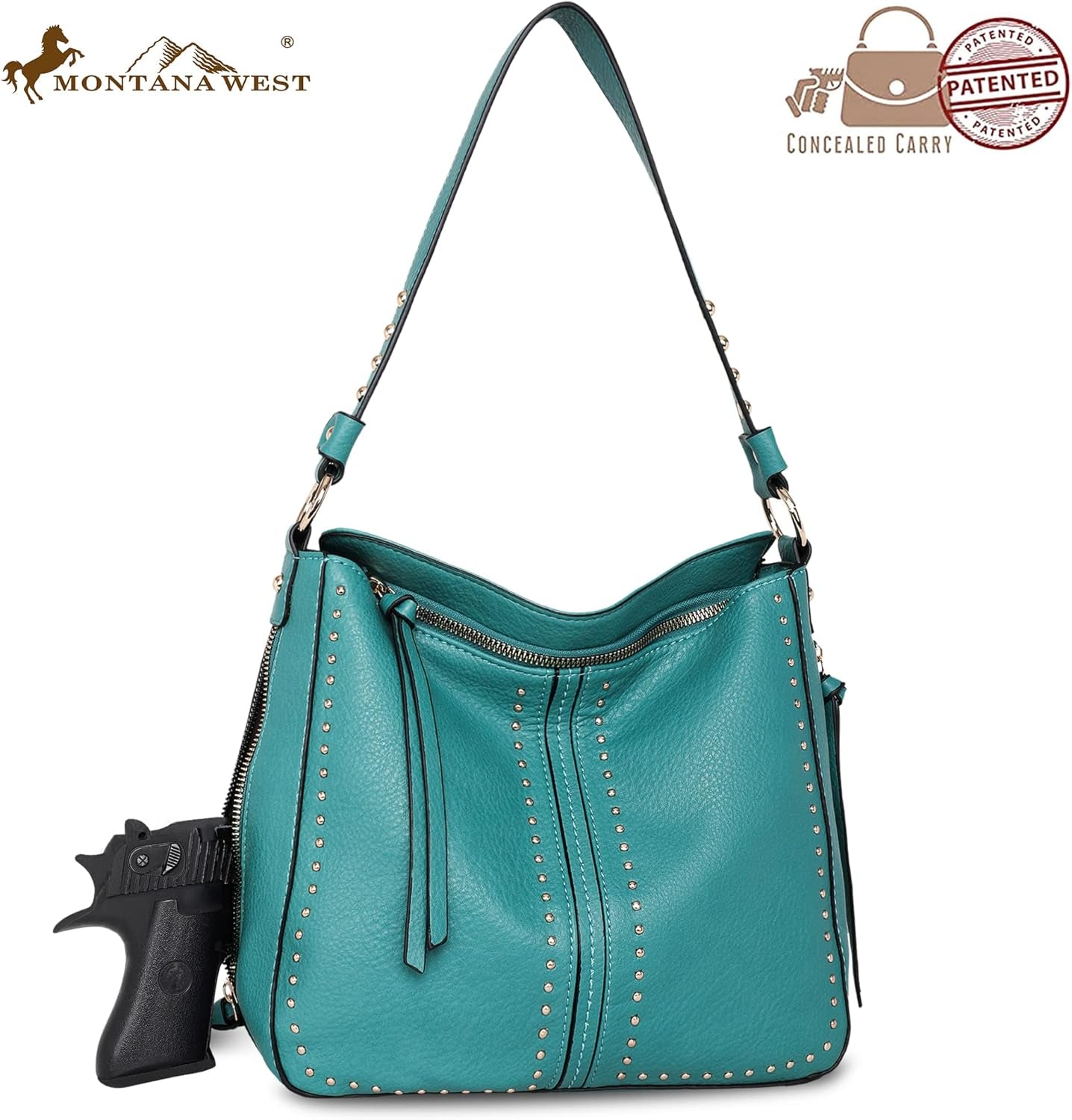 Womens Purses and Handbags Crossbody Hobo Bags Leather Shoulder Satchel Purses for Women MWC-1001STQ