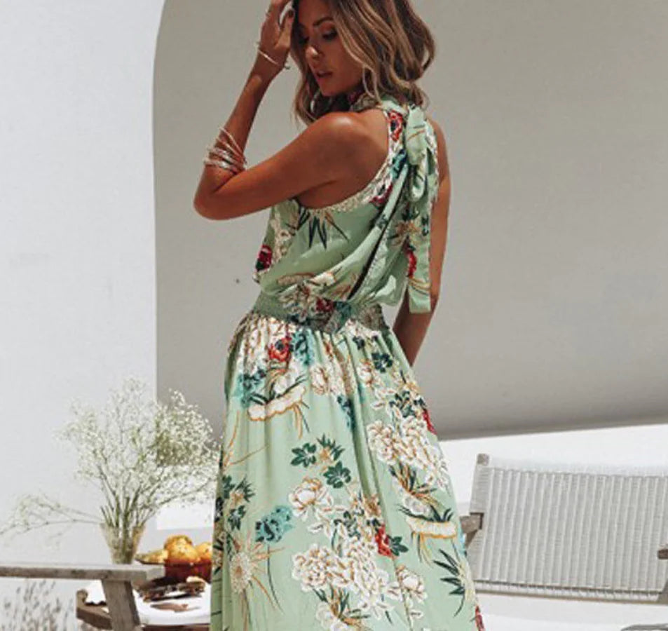Bohemian Style Maxi Dress and Jumpsuit Collection