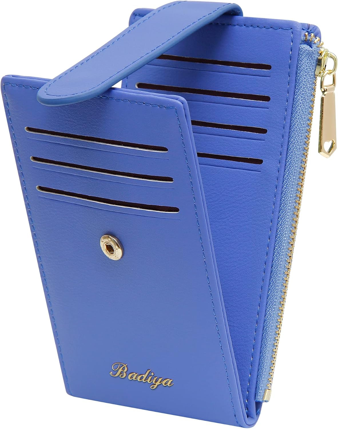Card Holder Wallet for Women Rfld Slim Wallets Bifold Multi Card Case Coin Purse