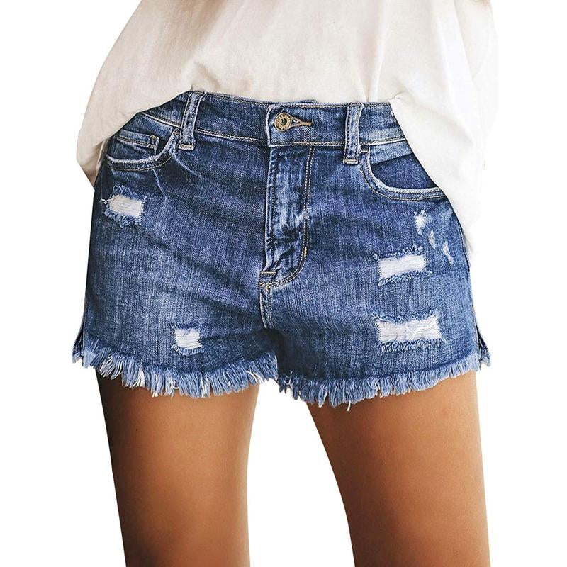 ONLYSHE Women'S Casual Denim Shorts Summer Jeans Stretchy Hot Short Pants Beach Fashion