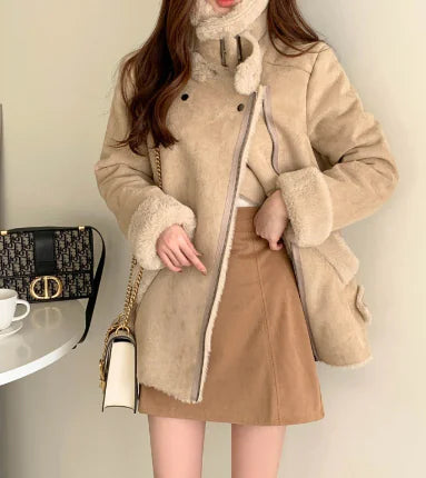Thickened Long Sleeve Jacket for Women