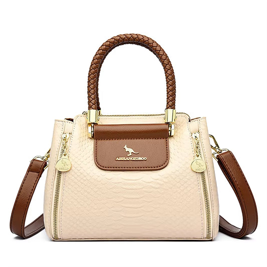 Fashion Crossbody Bags for Women Designer Ladies Purses and Handbags High-Quality Soft Leather Women Shoulder Messenger Bags Sac