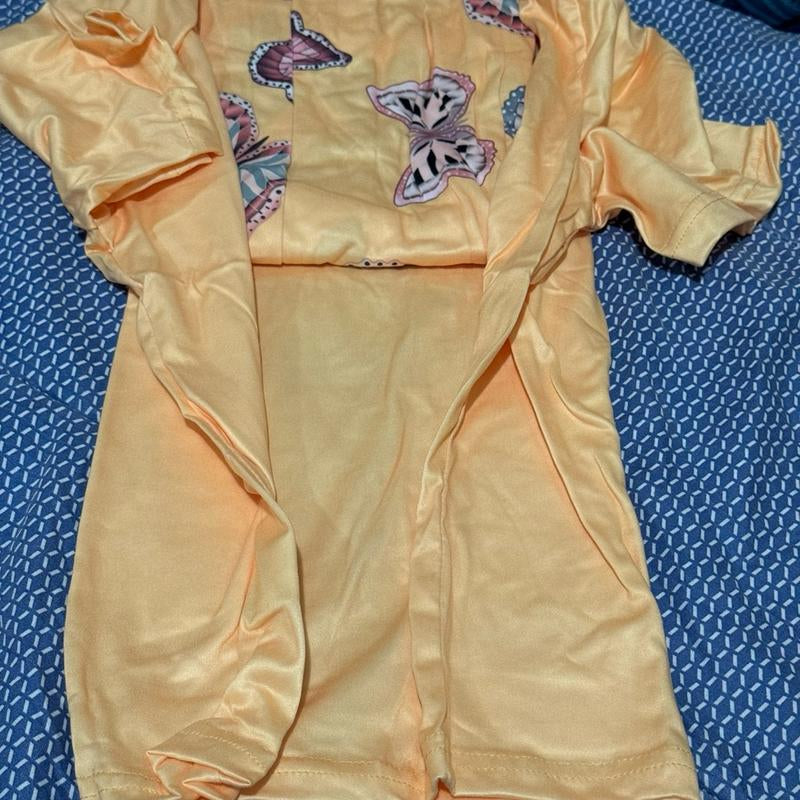 Colorful Butterfly Pajamas for Women, Loungewear Nightwear