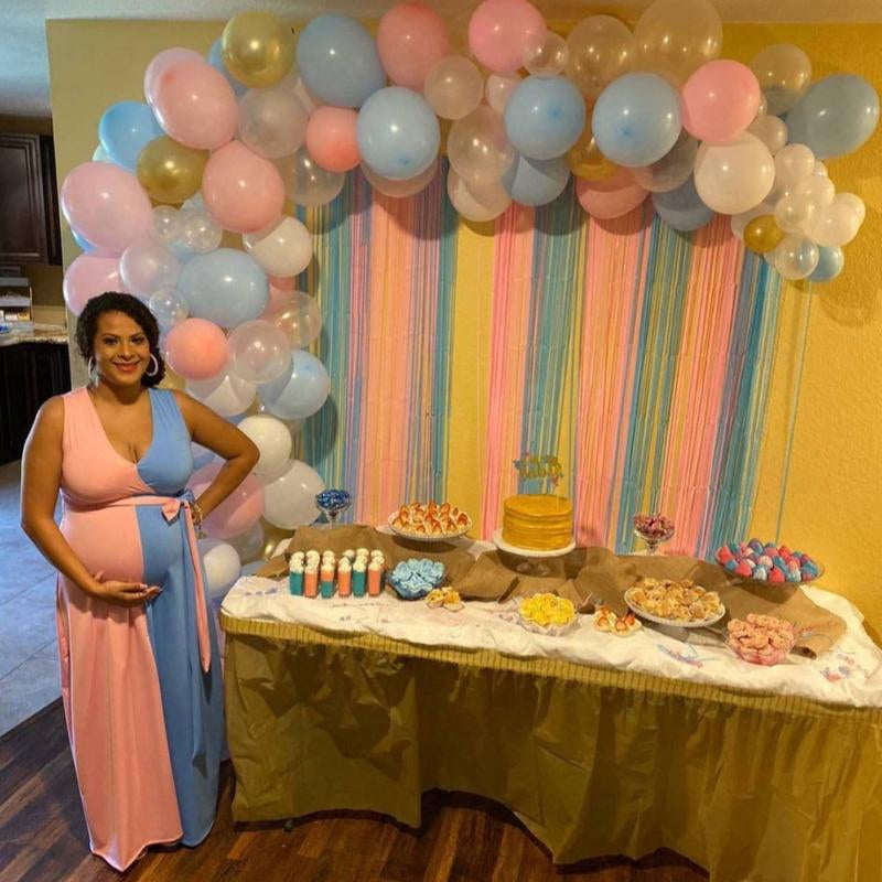 Maternity Gender Reveal Jumpsuit Dress Pregnancy Maternity