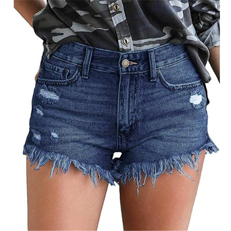 ONLYSHE Women'S Casual Denim Shorts Summer Jeans Stretchy Hot Short Pants Beach Fashion