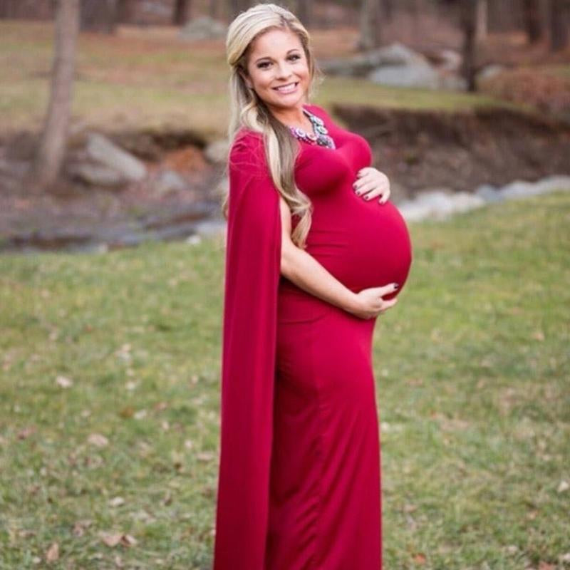 Maternity Cape Gown/ Dress