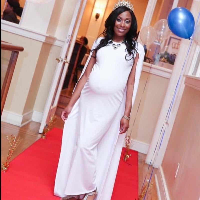 Maternity Cape Gown/ Dress