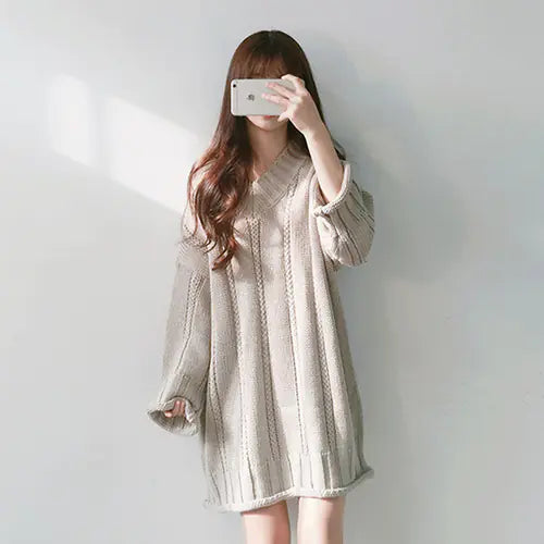 Knit Sweater Dress for Women