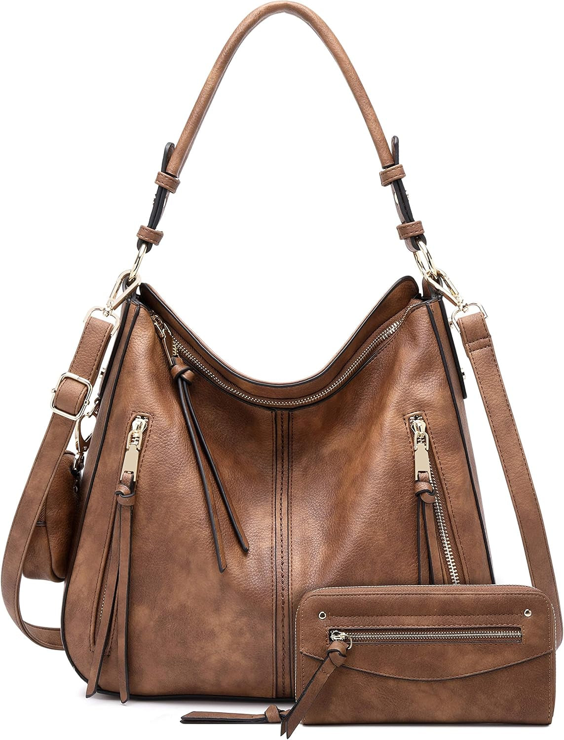 Hobo Bags for Women Handbags Purse Ladies Boho Shoulder Bag Crossbody Purses Faux Leather