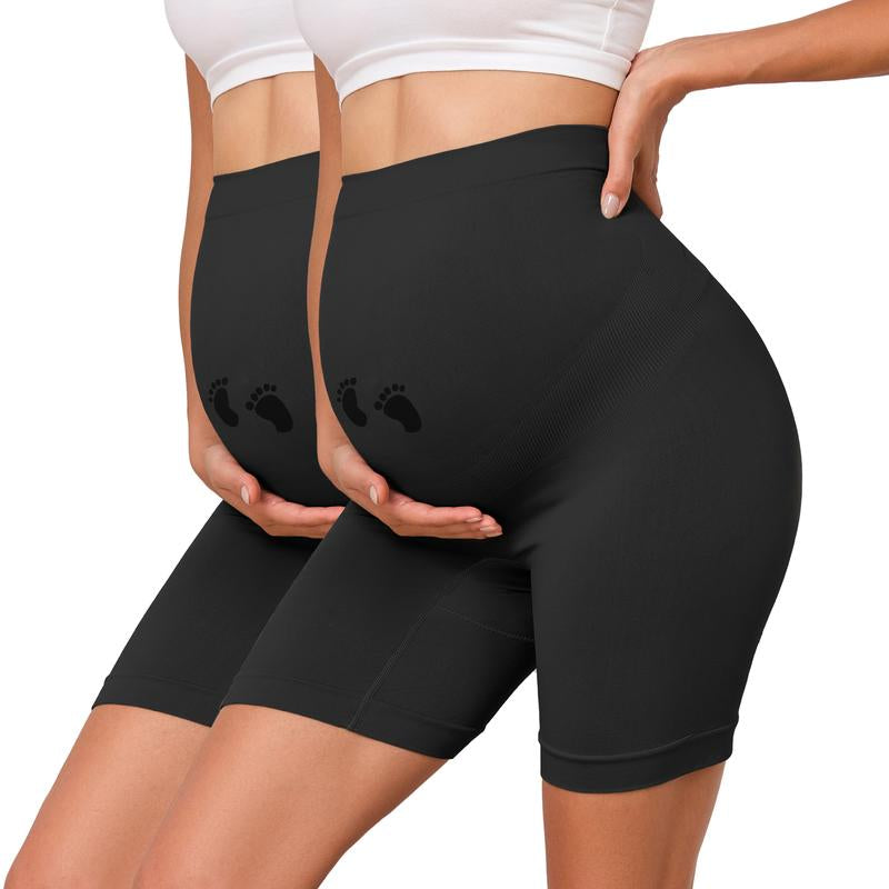 Maternity Shapewear for under Dresses over Belly Pregnancy Underwear Mid-Thigh High Waist Shorts Panties for Baby Shower Maternity Dress Maternity Underwear for All Trimester Maternity Fall Maternity Dress Maternity Clothes for Photoshoot