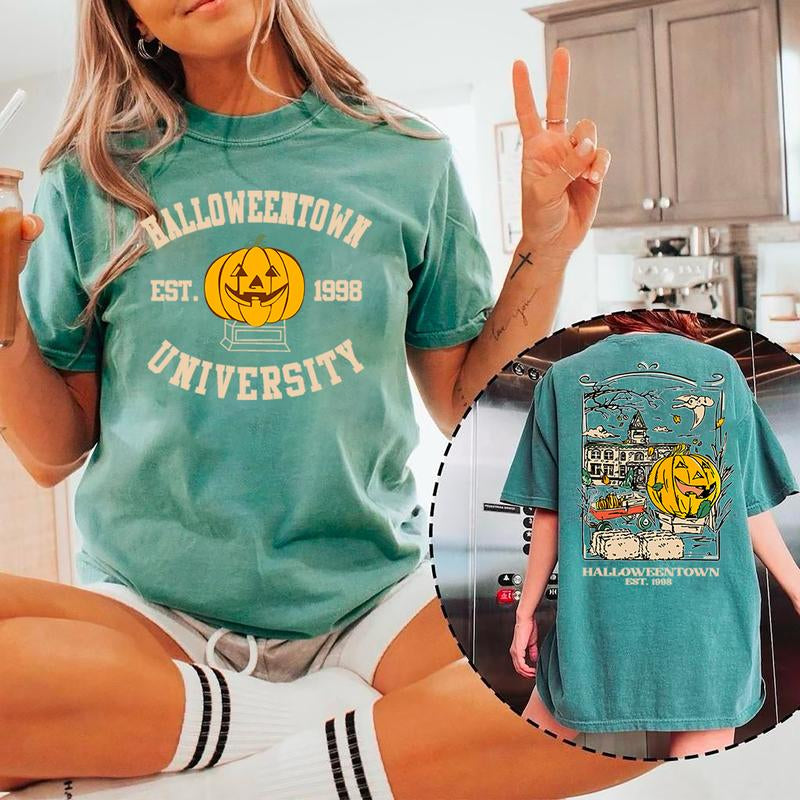 Vintage Halloweentown University 1998 Shirt, Retro Halloween Shirt, Summerween Tee, Halloween University Sweatshirt, Halloween Vibes T-Shirt, Vintage Fall Tee
