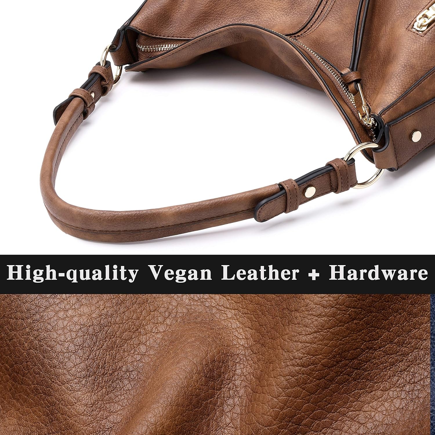 Hobo Bags for Women Handbags Purse Ladies Boho Shoulder Bag Crossbody Purses Faux Leather
