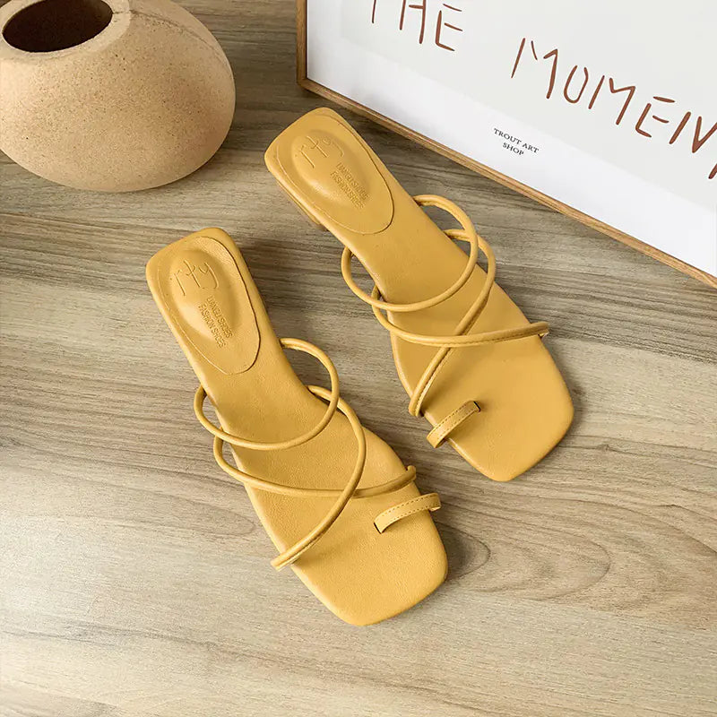 Comfortable Chunky Heel Mules for Women (Versatile)