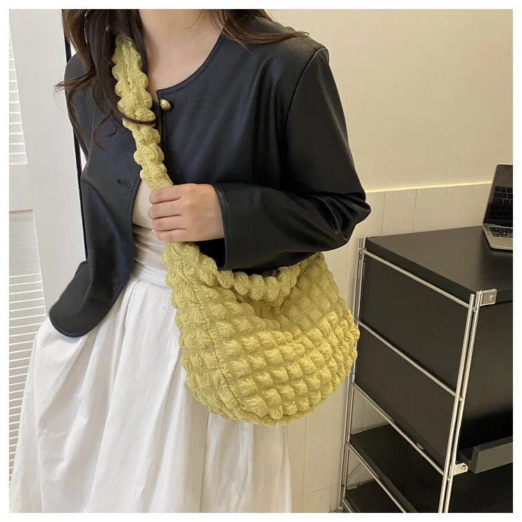 Pleated Cloud Underarm Bag